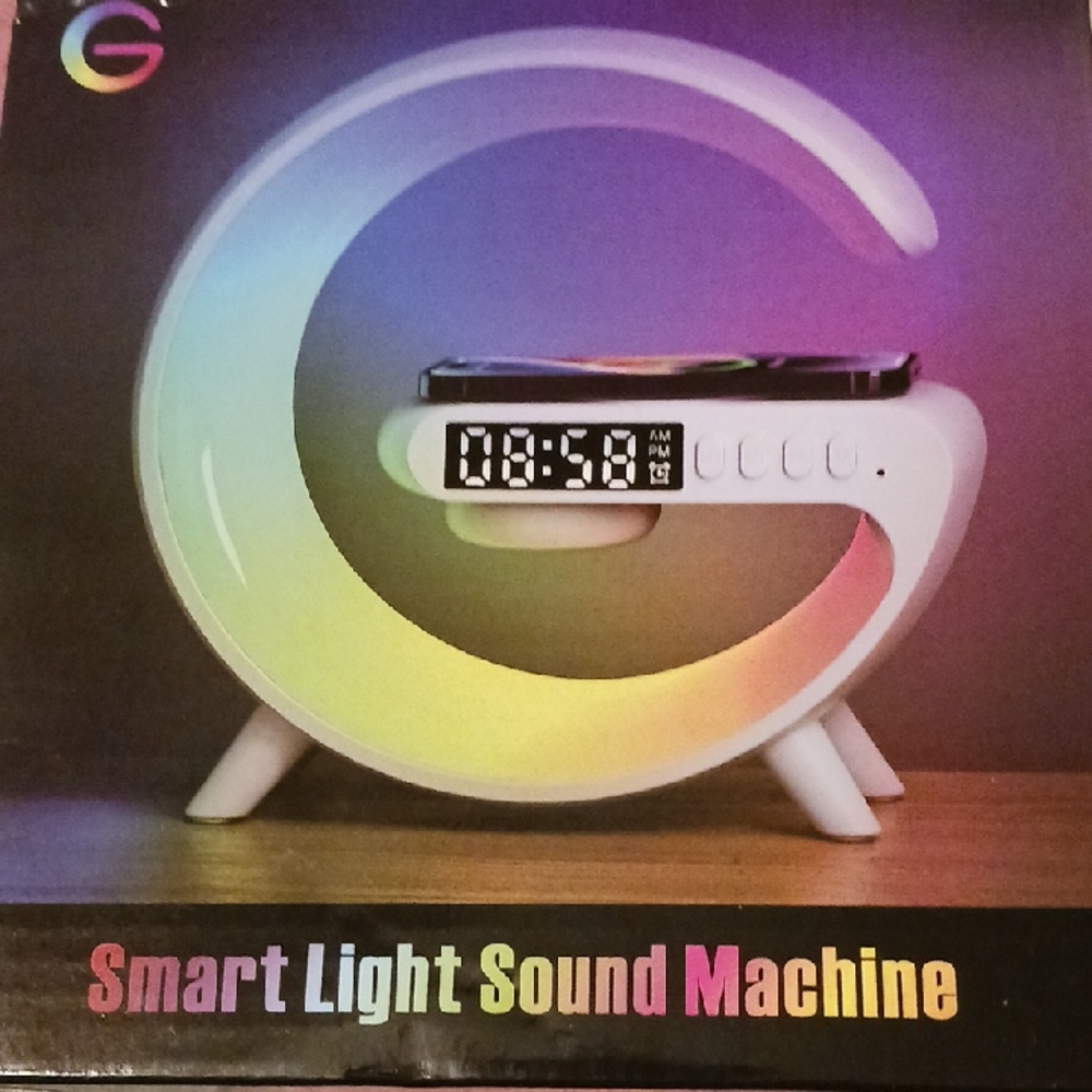 Smart Light Sound Machine with Clock